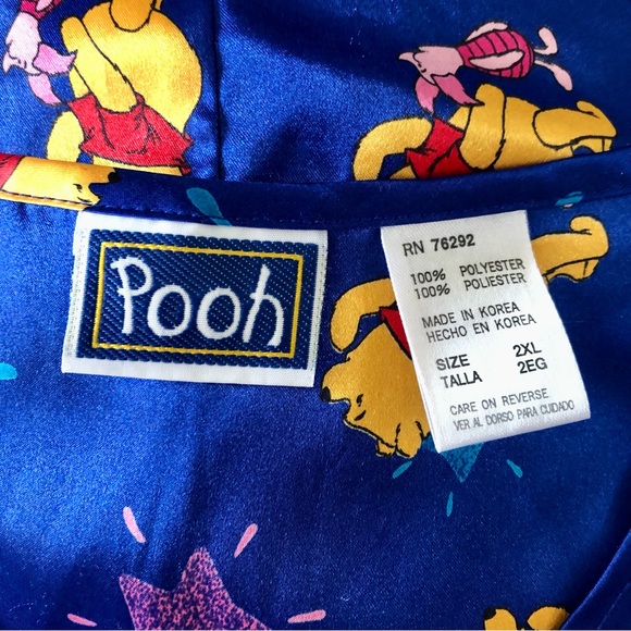 Vintage Winnie the Pooh Pajama Night Dress Nightie - Picture 5 of 8